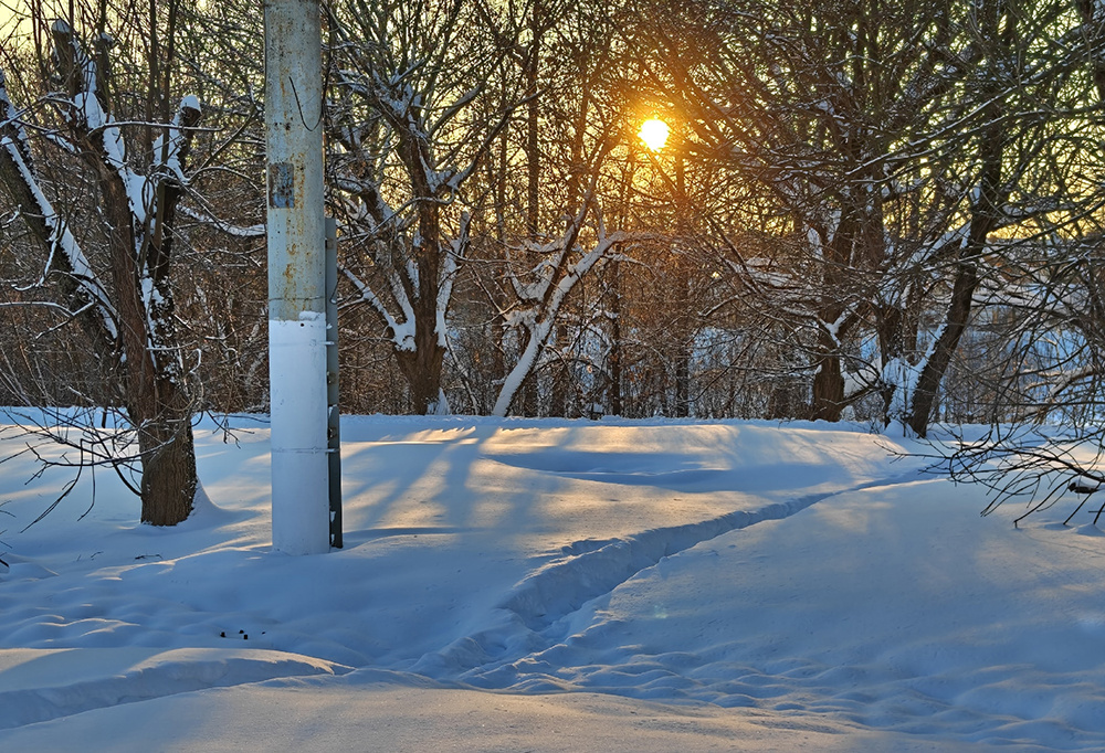 Погода в Твери 10 февраля. Картина маслом