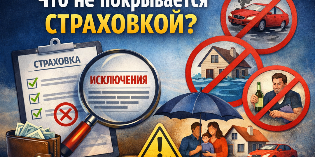 Как понять, какие случаи не покрываются страховкой, ещё до покупки полиса