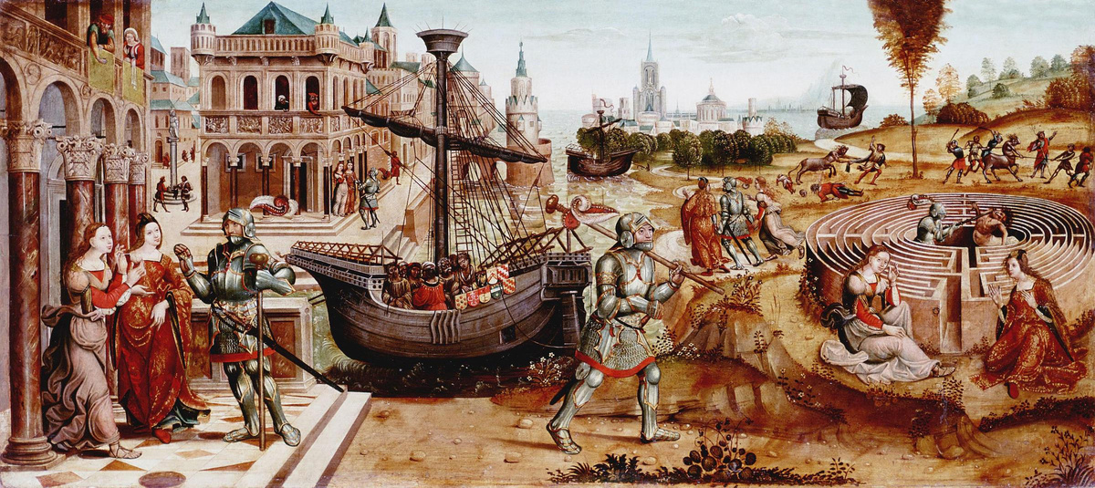 Тесей и Минотавр