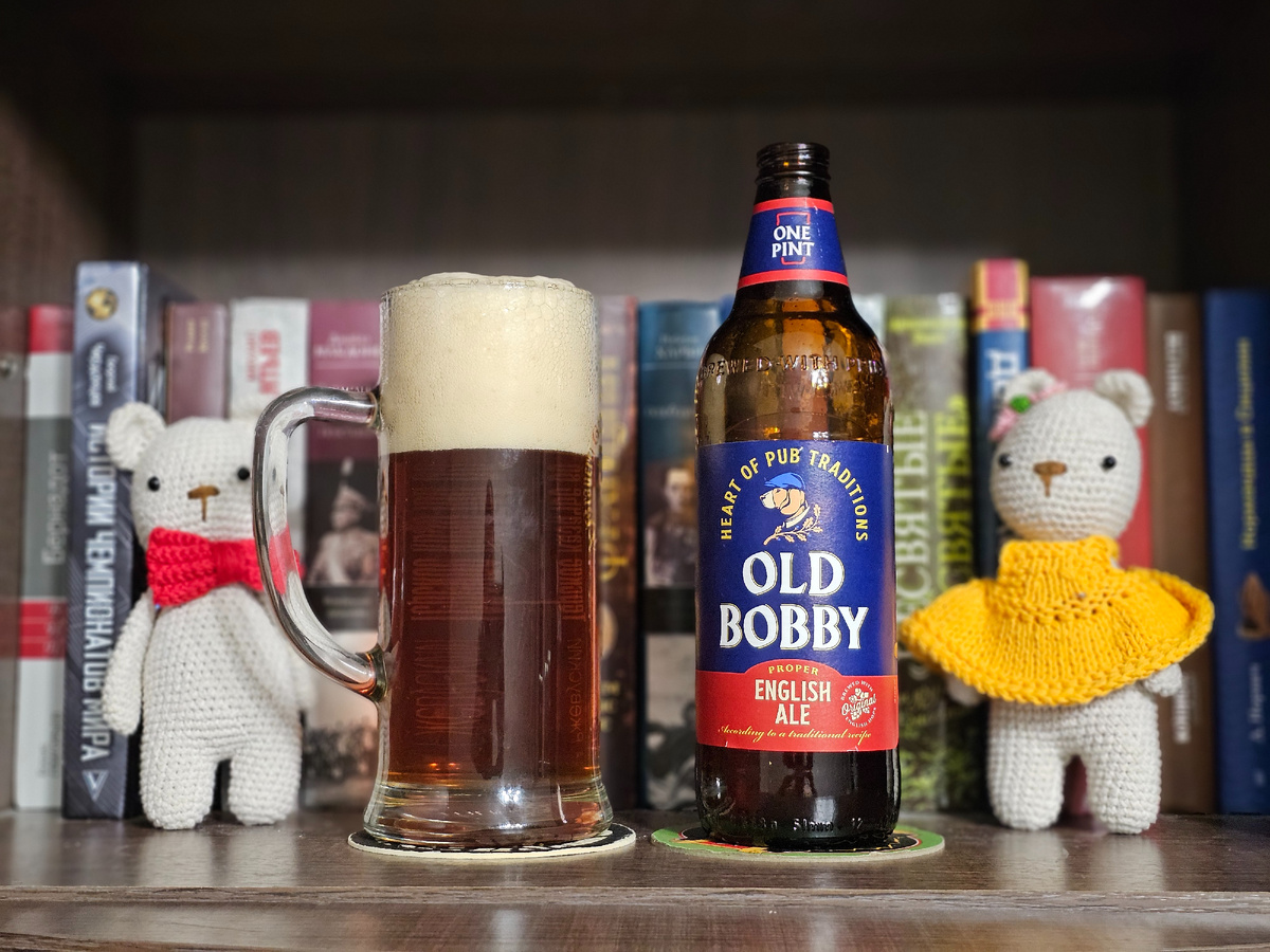 Old Bobby English Ale, фото автора