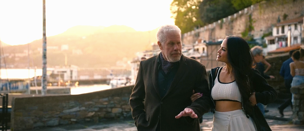 Кадр из фильма "Джентльмен". Тео и Ольга.