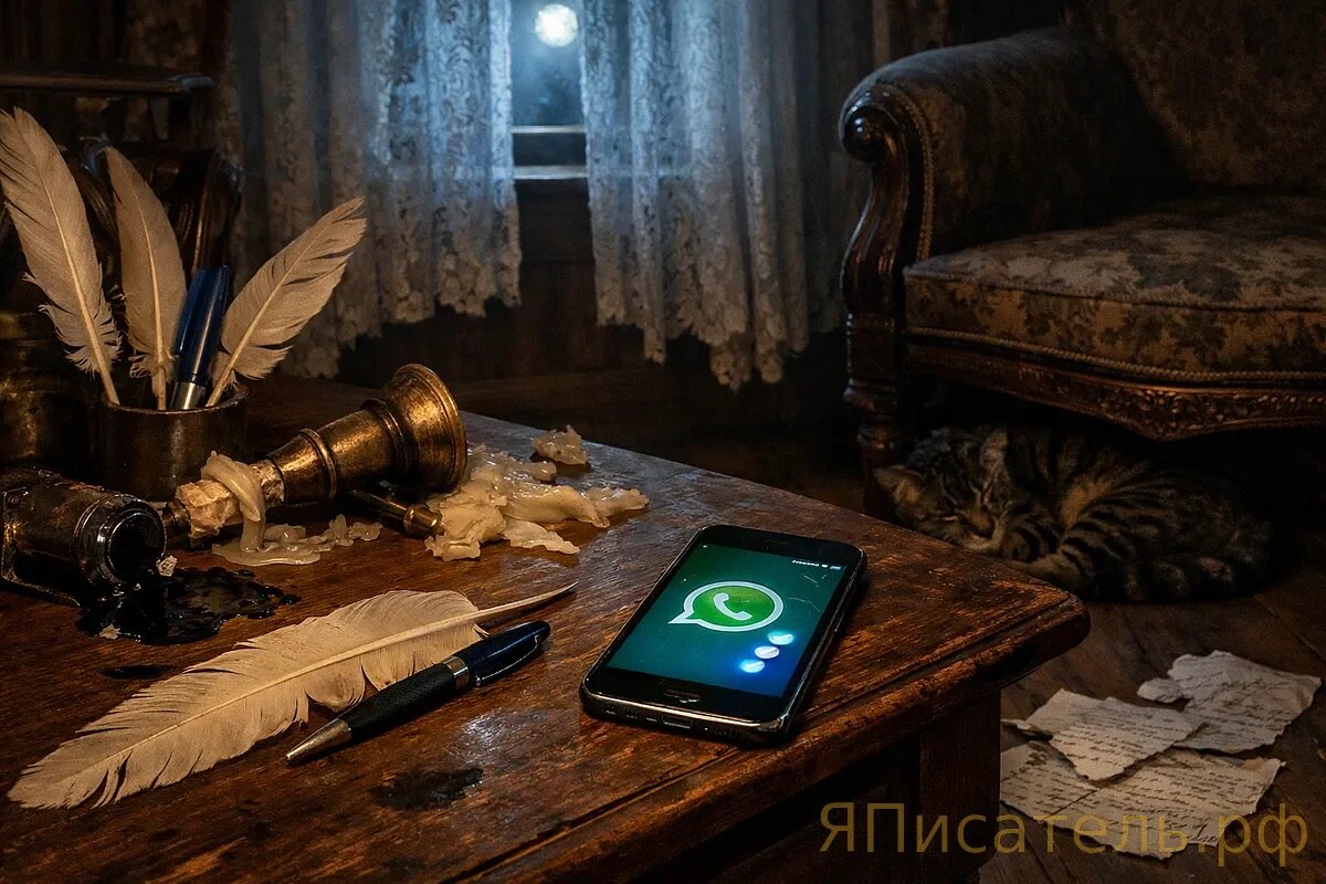 Евгений Онегин в WhatsApp