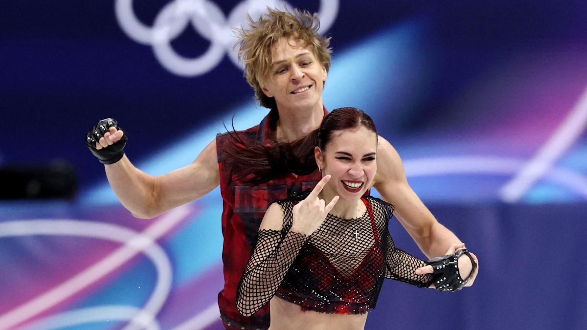    Диана Дэвис и Глеб Смолкин. Фото: REUTERS