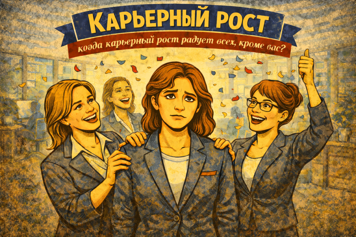Когда карьерный рост радует всех, кроме вас
