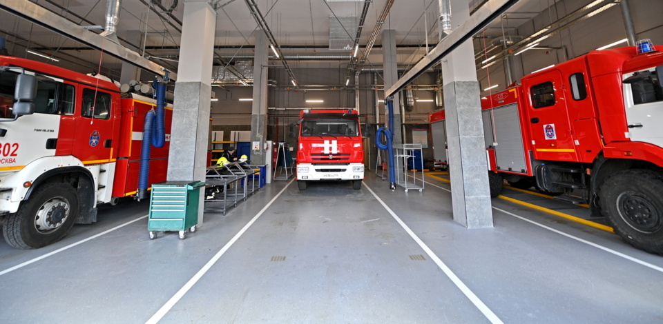     26 пожарных депо построили в Москве с 2011 года – мэр