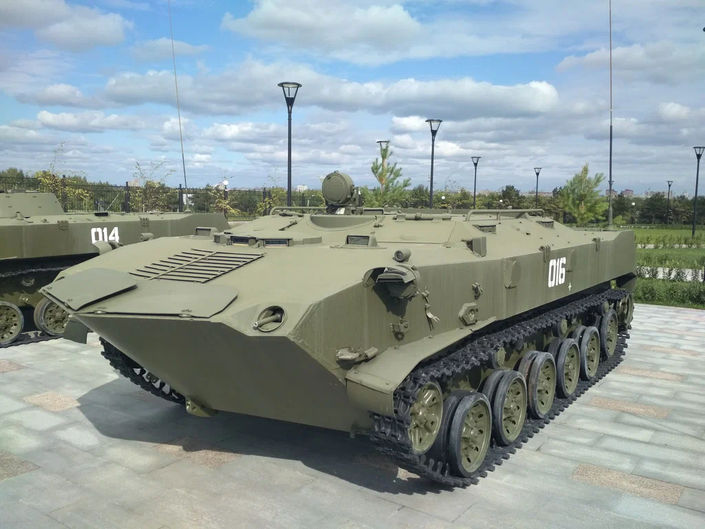 Десатный бронетранспортёр БТР-Д собственной персоной. Фотография в свободном доступе.