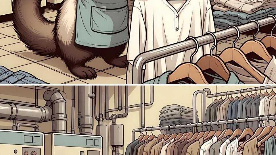 Тест на внимание. Хорёк на смене. 6 отличий.