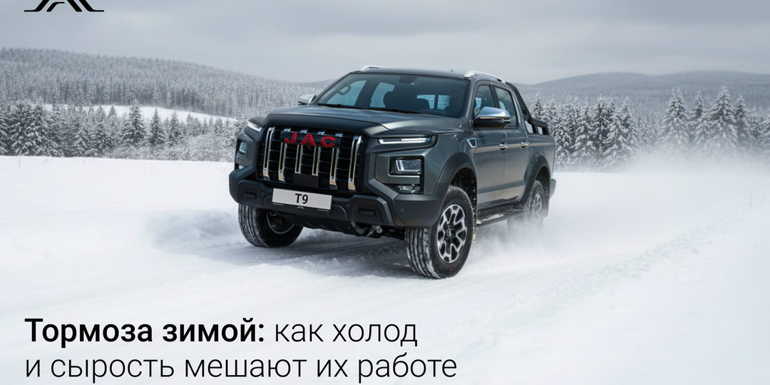 Тормоза зимой: как холод и сырость мешают их работе