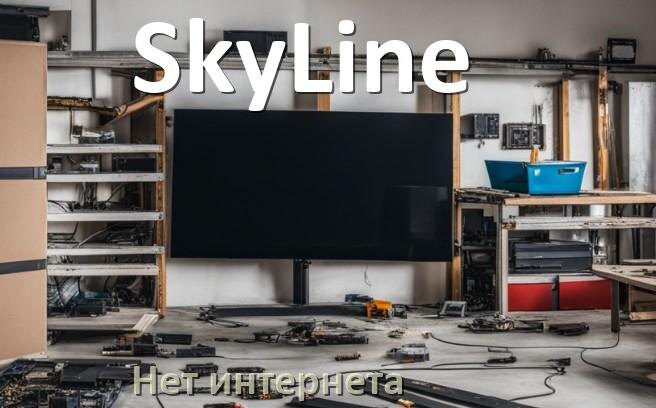 
Почему нет интернета на телевизоре SkyLine не работает и пропал