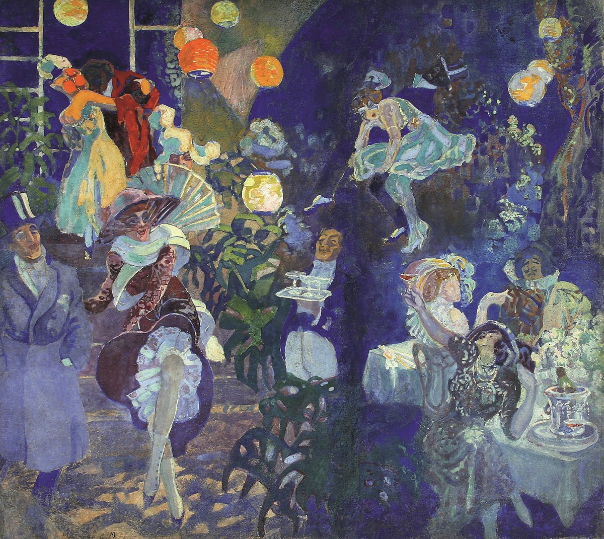    Николай Мамонтов, «Маскарад» (1919)Музей русского импрессионизма