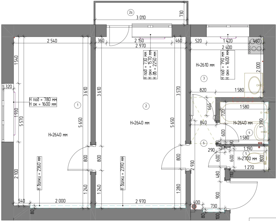 Исходный план