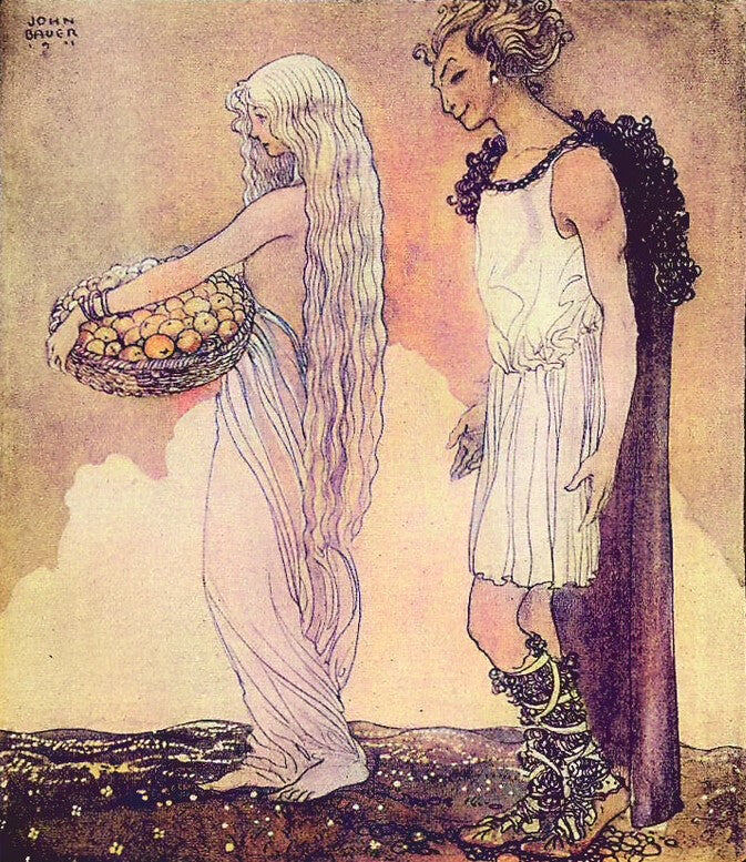 Идунн и Локи