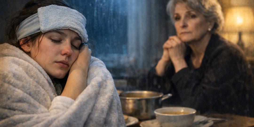 "Температура — не повод валяться. Муж придёт голодный, а жена должна быть у плиты и готовить обед"- заявила свекровь