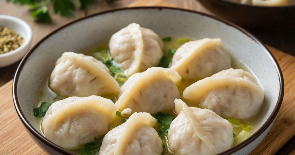 Пельмени с рыбой