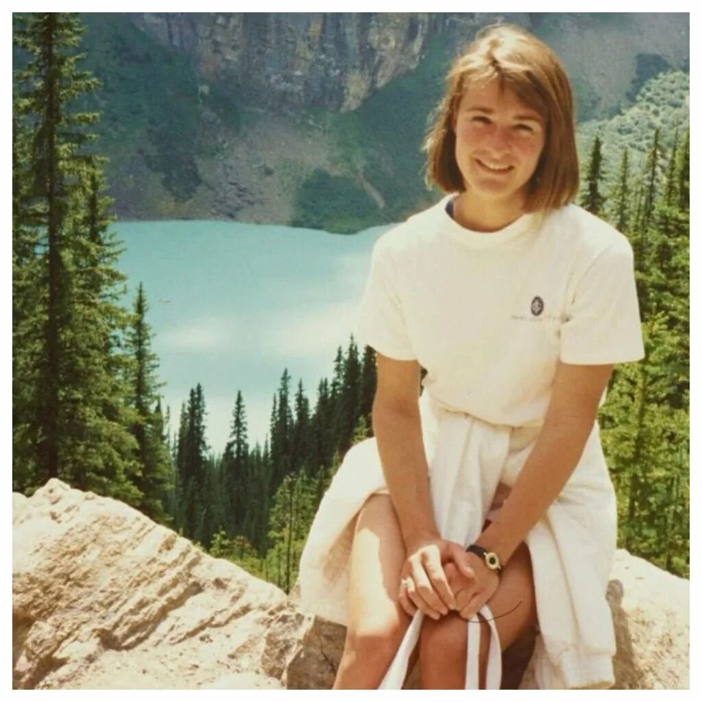 Мелинда Френч в юности. 