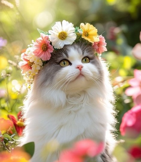 Кошки, очарование мое - классные схемы для вязания и вышивки!
