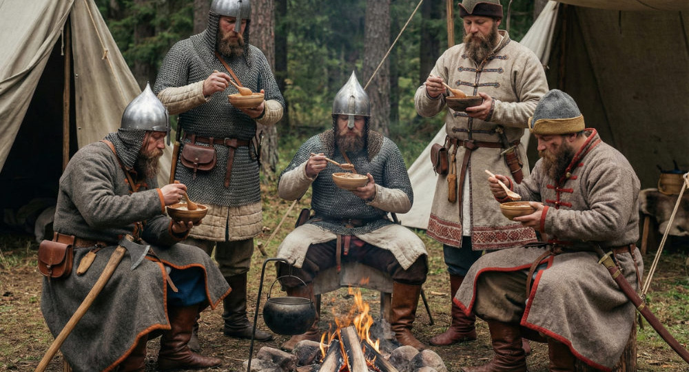 Чья диета была круче — тевтонского рыцаря или русского ратника?