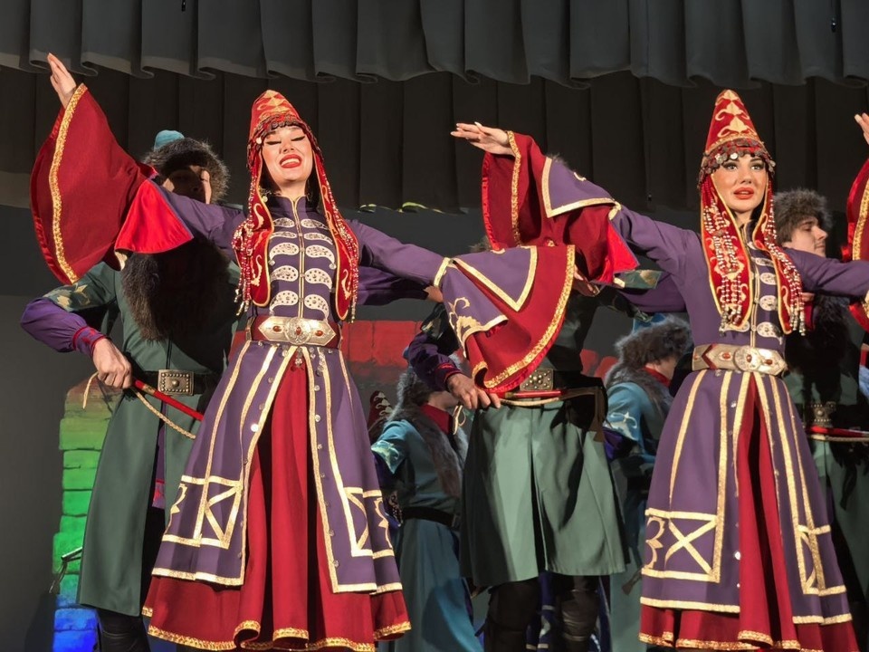    Каждый номер «Лезгинки» — это мини-спектакль Фото: министерство культуры Херсонской области