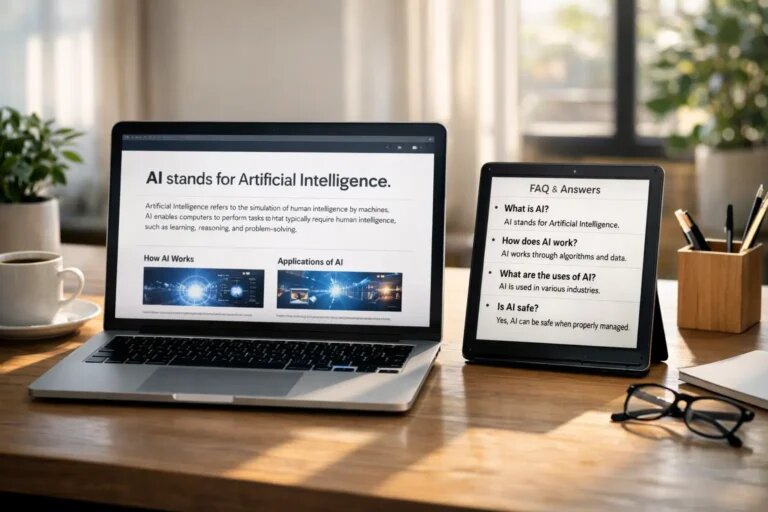    Как ИИ использует контент для ответов пользователям "Kontenium"