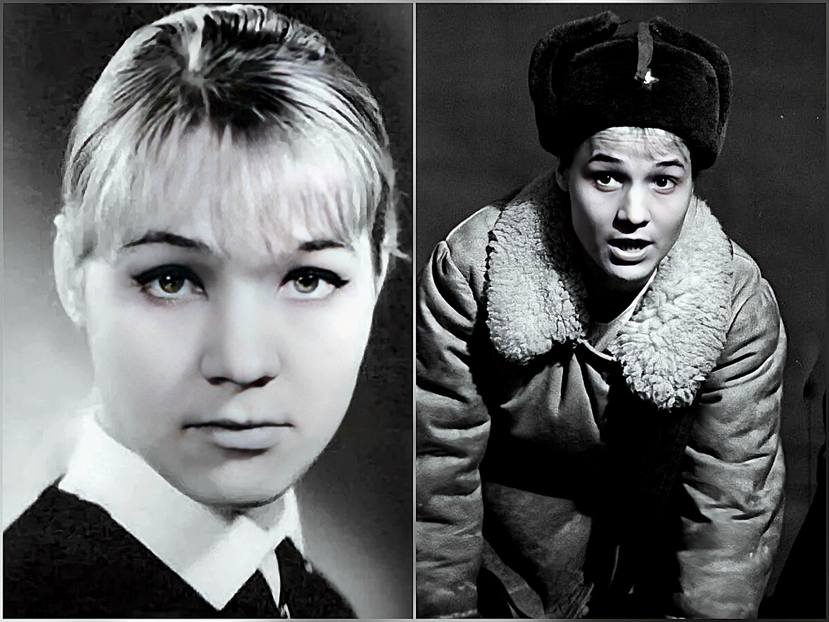 Нина Русланова в молодости.