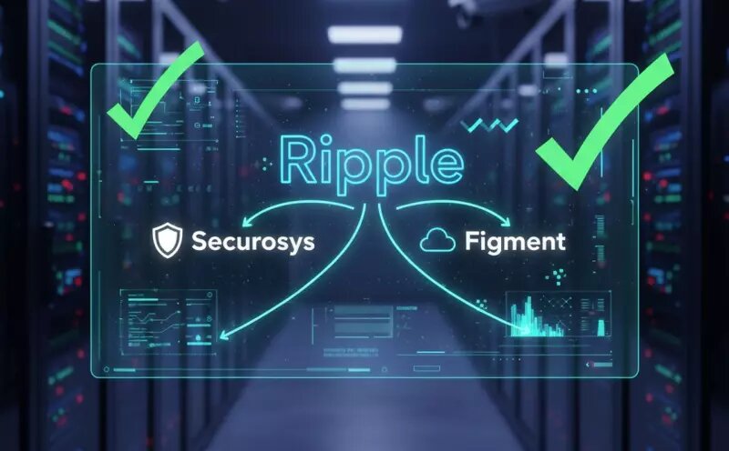    Ripple заключила партнерства с Securosys и Figment. Фото: wellnews.ru.