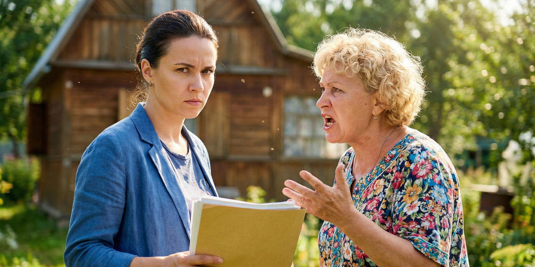 Мать мужа потребовала ключи от нашей дачи, а получила документы на развод сына