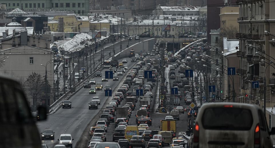    Дорожная ситуация в Москве / Медиасток.рф