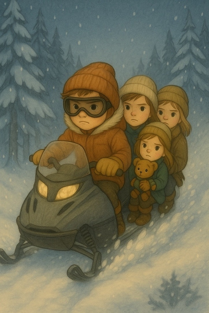 Отважная команда мчится на поиски Пикку