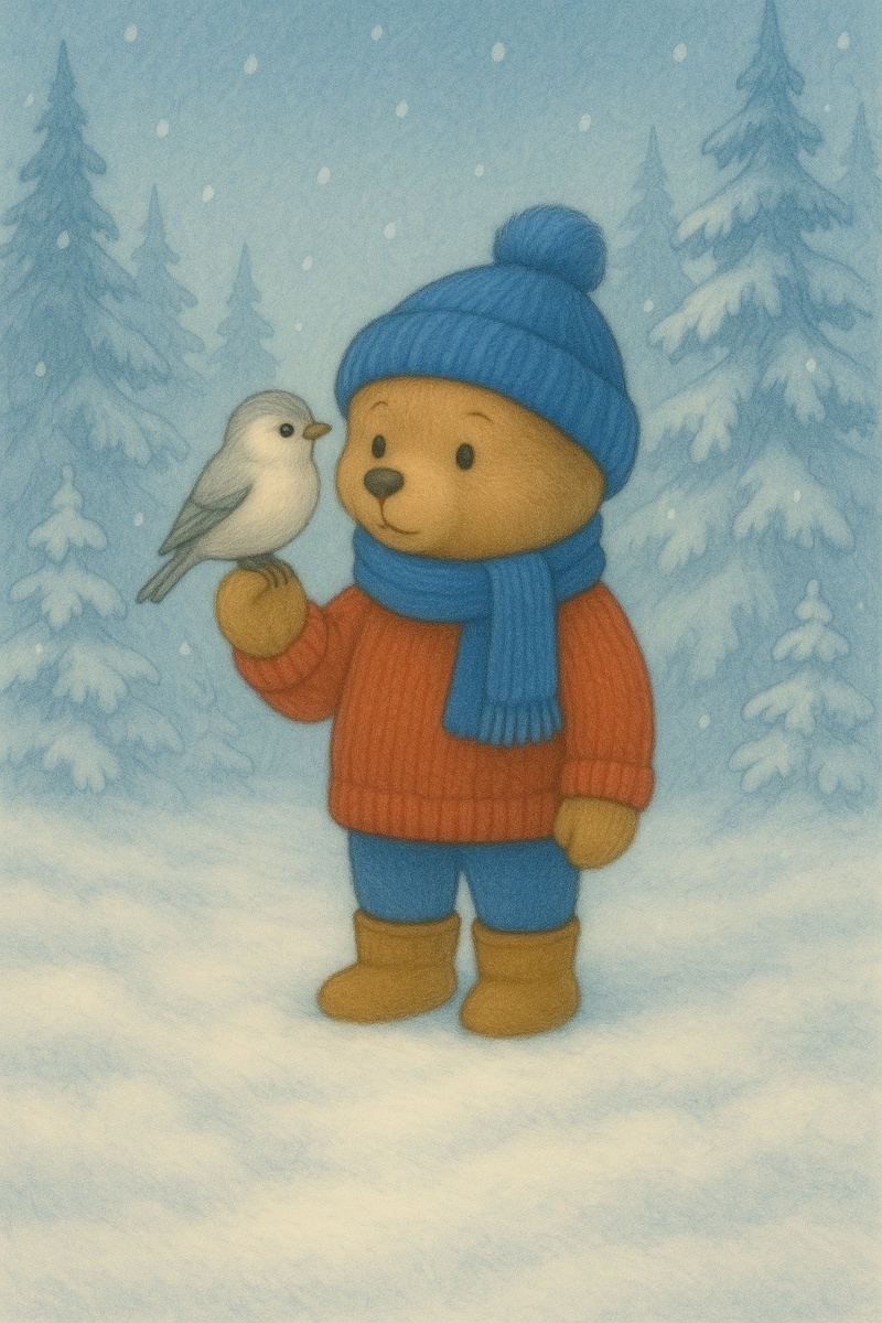 Пуночка рассказывает Мишелю куда отправился Пикку