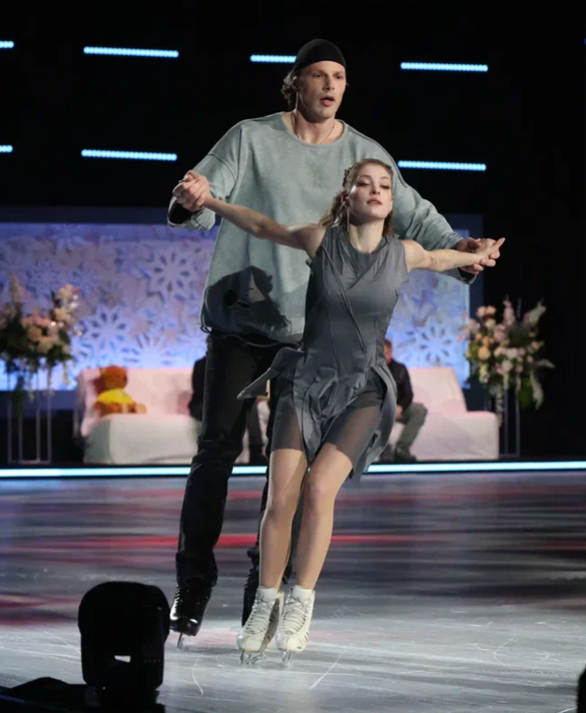    "Никита и Алена на «Ледниковом периоде». ФОТО: Юрий Феклистов"