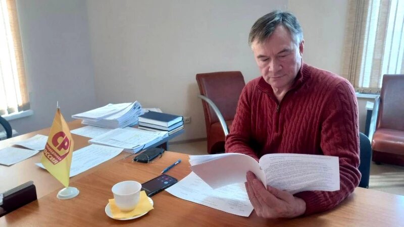     Александр Терентьев. Фото предоставлено пресс-службой регионального отделения партии «Справедливая Россия».