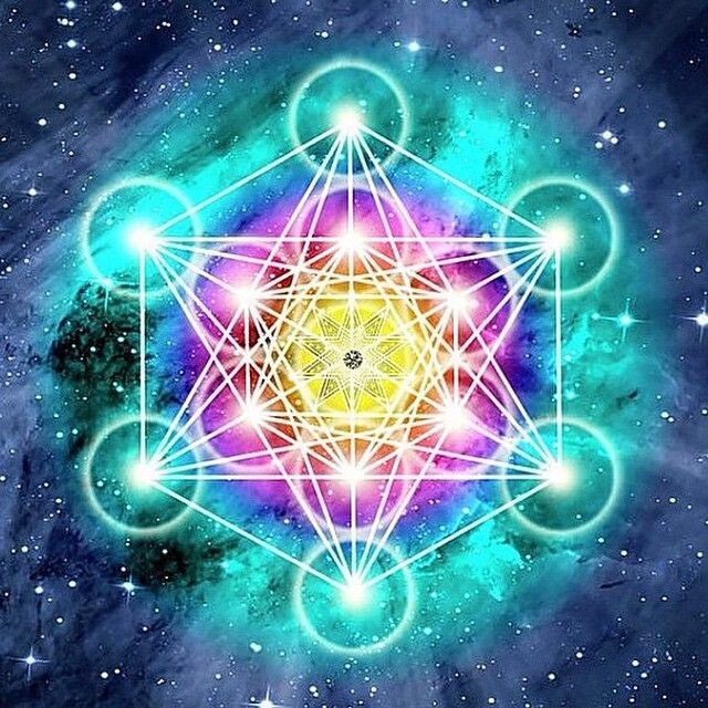 Куб Метатрона. Картинка из Pinterest 