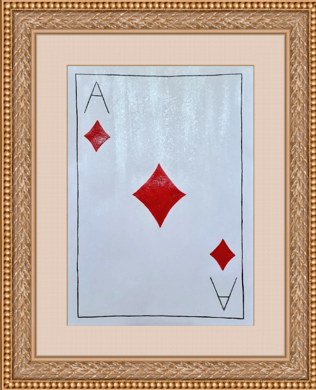 Картина "Туз бубны", 2026