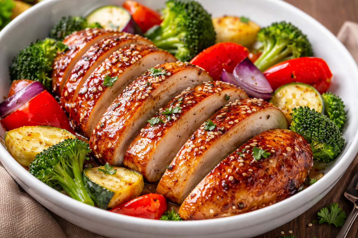 Рецепт куриной грудки в аэрогриле