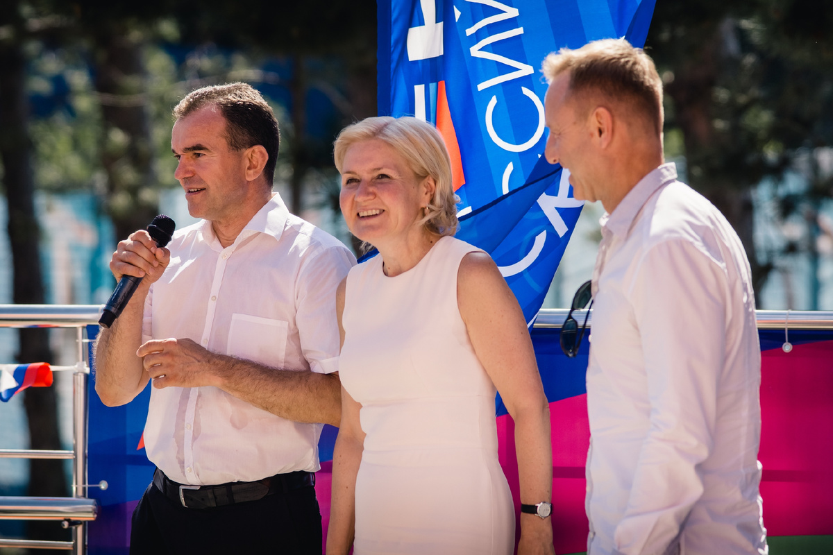 Торжественное открытие спортивного комплекса в 2016 году