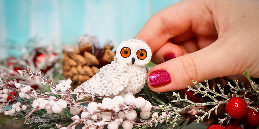 Леплю Буклю: как белая сова из «Гарри Поттера» поселилась в моей мастерской