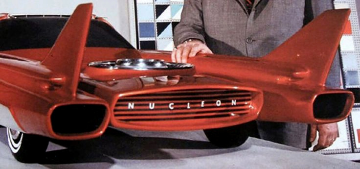 Ford Nucleon макет вид сзади