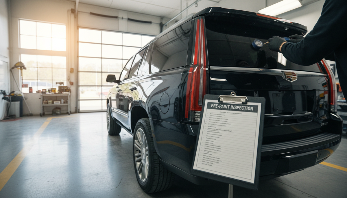    Покраска Escalade: список проверок перед кузовным ремонтом lucky247187Q