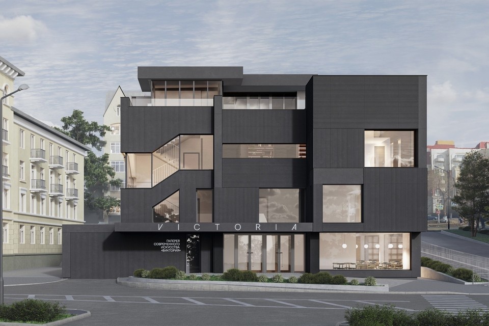    Реконструкция галереи началась в 2023 году. Фото: gallery-victoria.ru