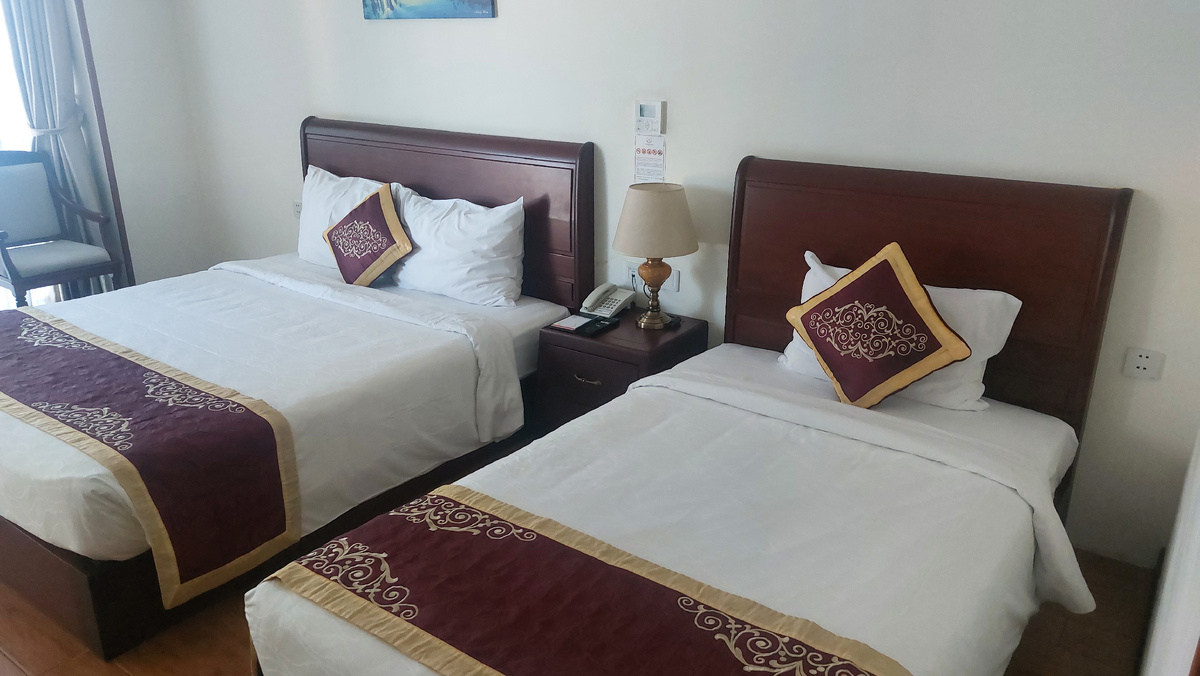 Кровати в номере