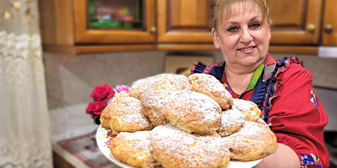 ПЕЧЕНЬЕ ИЗ ЯБЛОК И ТВОРОГА!