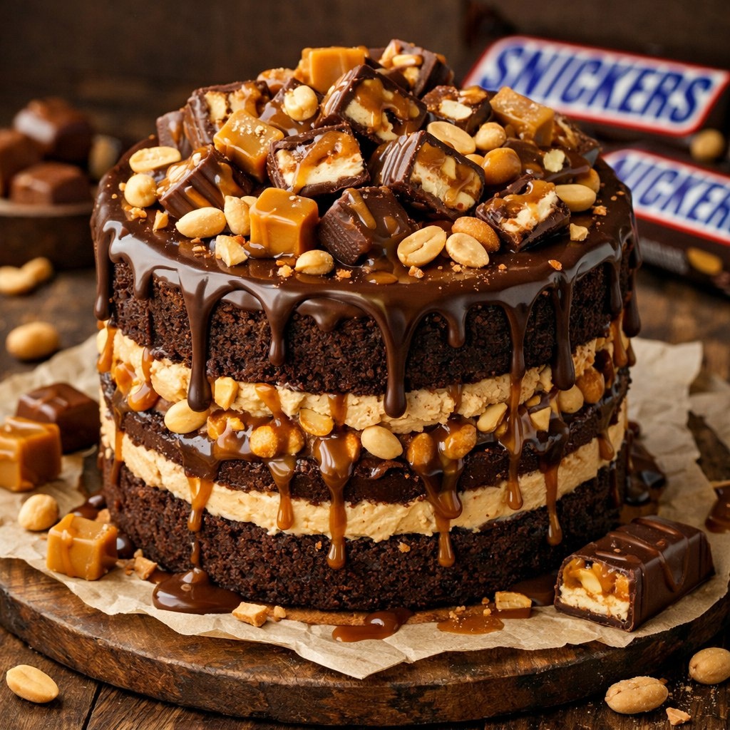 Приготовление Сникерс Торта: Вкусное Угощение для Любителей Шоколада