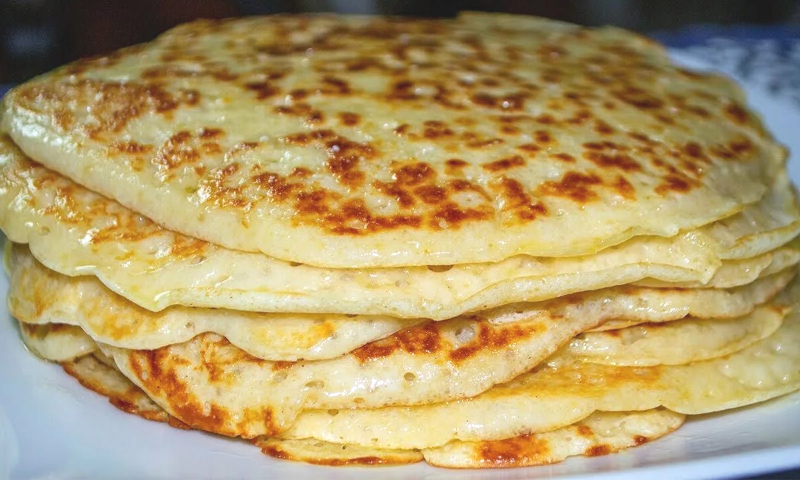 Настоящие блины на дрожжах