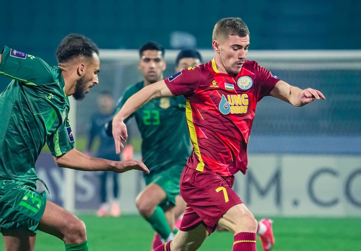 "Насаф" - "Аль-Шорта". Фото пресс-службы" "Насафа"