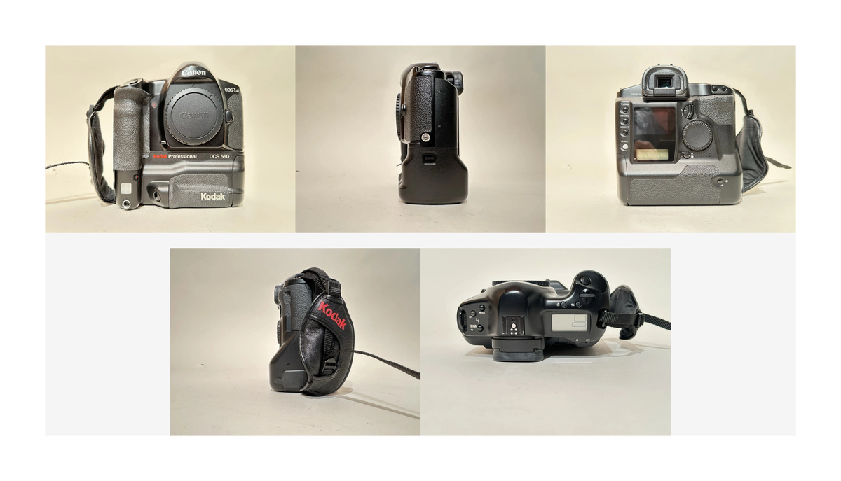 Kodak DCS 560C в корпусе Canon EOS-1N с использованием байонета Canon EF