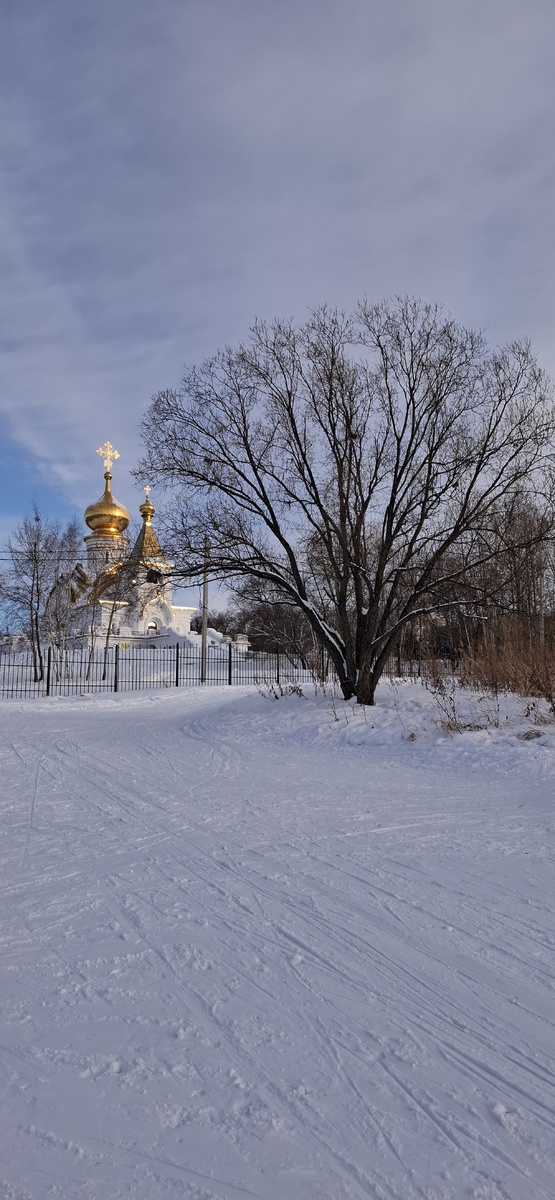 Старт трассы недалеко от храма Серафима Саровского. Фото автора канала