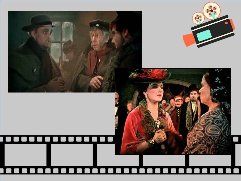 Кадры фильма "Идиот" Ивана Пырьева