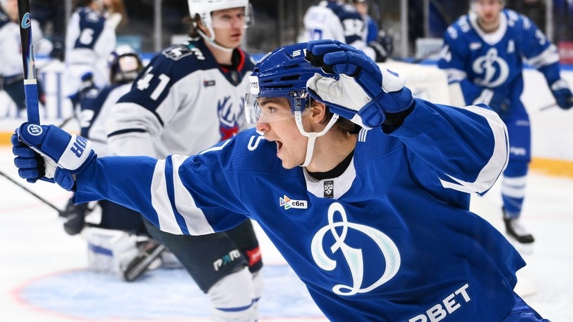     Хоккеист «Динамо» Даниил Пыленков проводит самый результативный сезон в карьере РИА Новости Владимир Астапкович