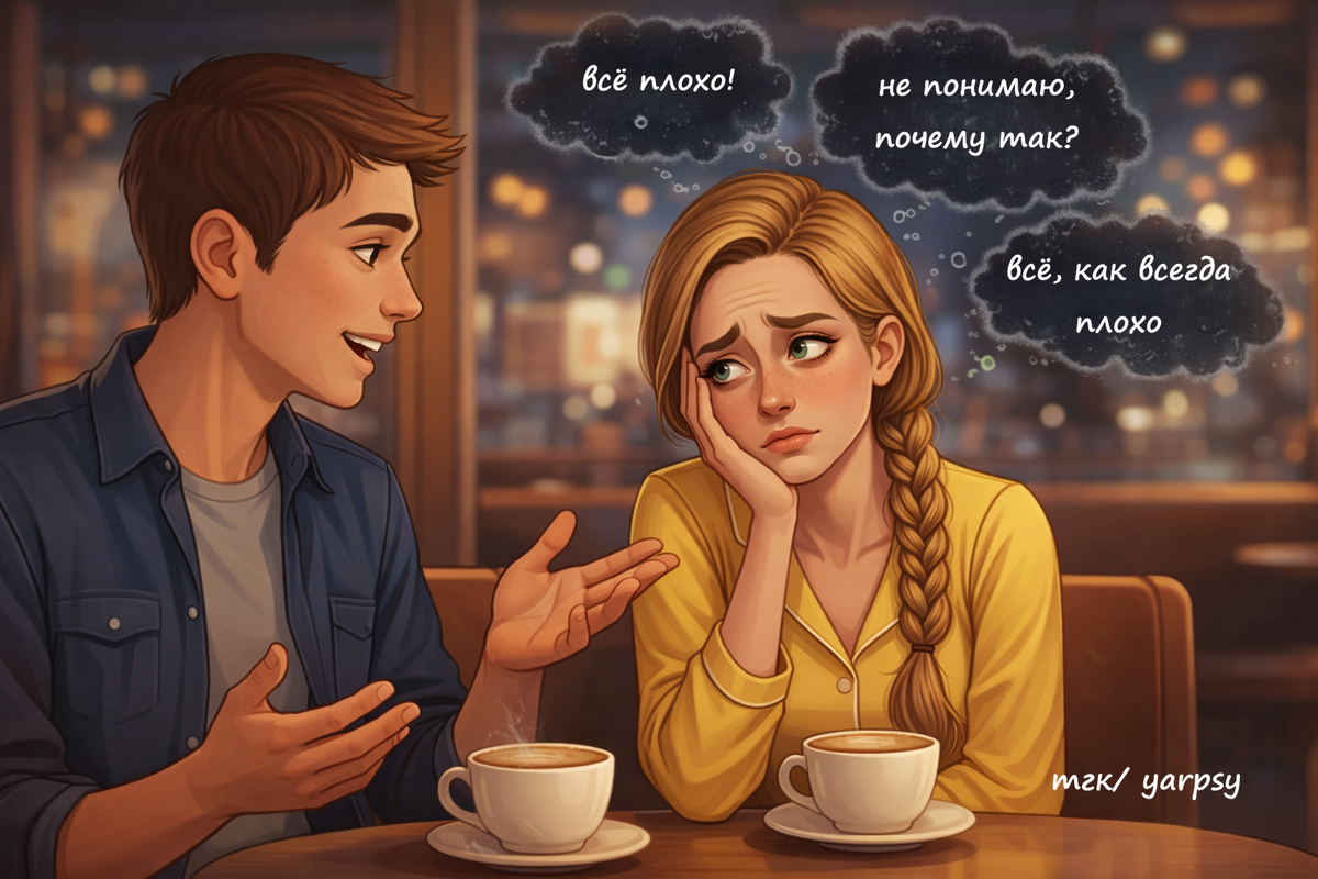 "Кажется, я сама себе делаю хуже..."