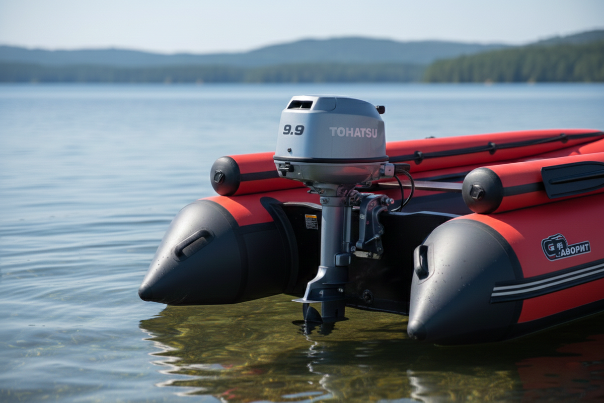 Моторная лодка ФАВОРИТ СОЮЗ AIRDECK с мотором TOHATSU